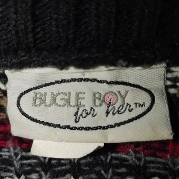 Bugle‎ Boy For Her Vintage Adele Knit Sweater L - Picture 2 of 4